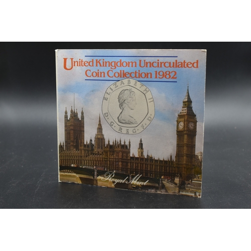 1 - Royal Mint 1982 United Kingdom Uncirculated Coin Collection