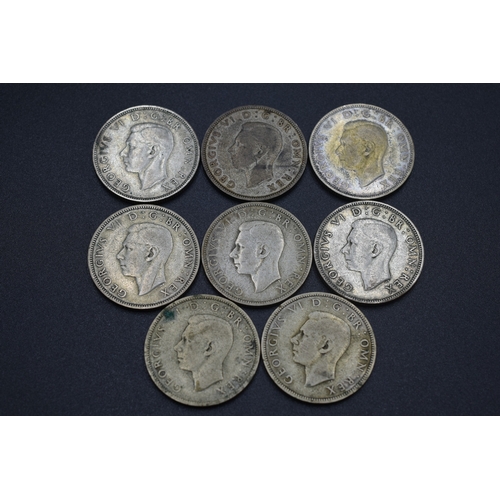 13 - Selection of Silver Two Shillings Various Dates