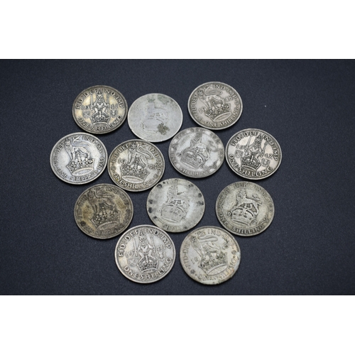 17 - Selection of One Shillings to Include Silver