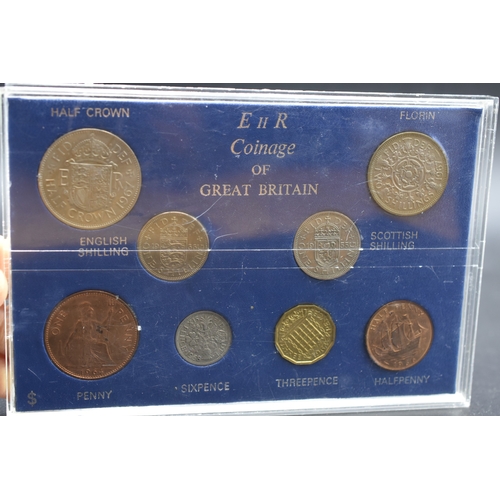 2 - Elizabeth II Coinage of Great Britain Cased Set