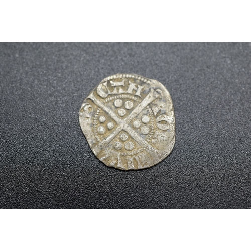 3 - Hammered Silver Coin (Unidentified)