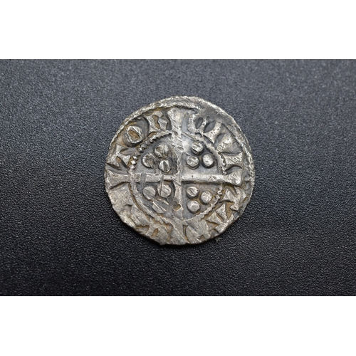 10 - Silver hammered coin