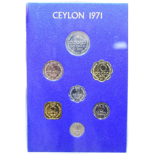 20 - A 1971 Central Bank of Ceylon Mint Coin Set