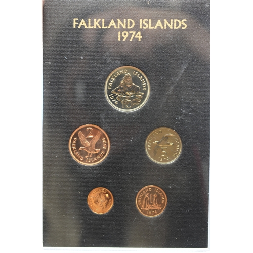 21 - A 1974 Falkland Islands Mint Coin Set