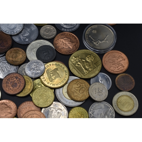 28 - Selection of Worldwide Coinage - Ukraine, Moldova , Serbia, Turkmenistan and More