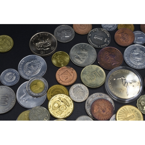 28 - Selection of Worldwide Coinage - Ukraine, Moldova , Serbia, Turkmenistan and More