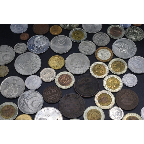 29 - Selection of Coinage From East Germany & Russia