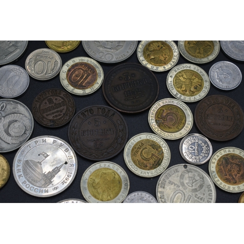 29 - Selection of Coinage From East Germany & Russia