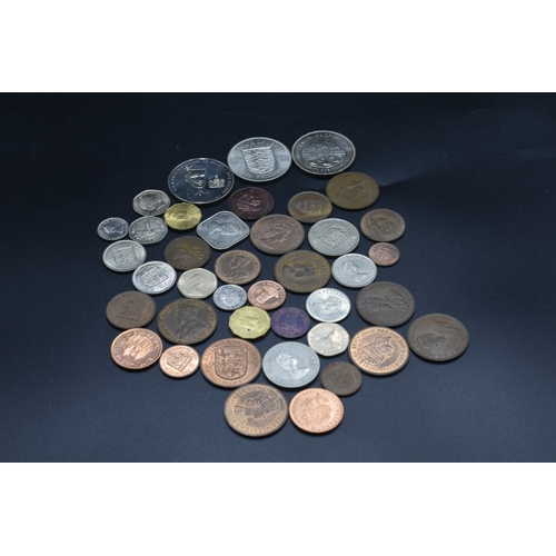 30 - Selection of Mixed Coinage From Bailiwick of Jersey