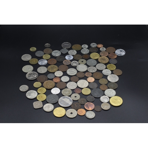 32 - Selection of Mixed Coinage From Belgium, Latvia, Luxembourg, Netherlands and More