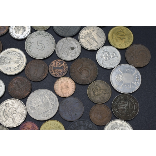 32 - Selection of Mixed Coinage From Belgium, Latvia, Luxembourg, Netherlands and More