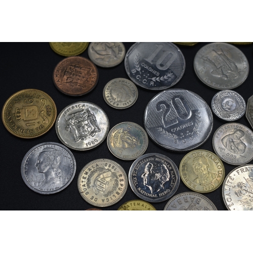 34 - Selection of Mixed Coinage From Barbados, Costa Rica and More