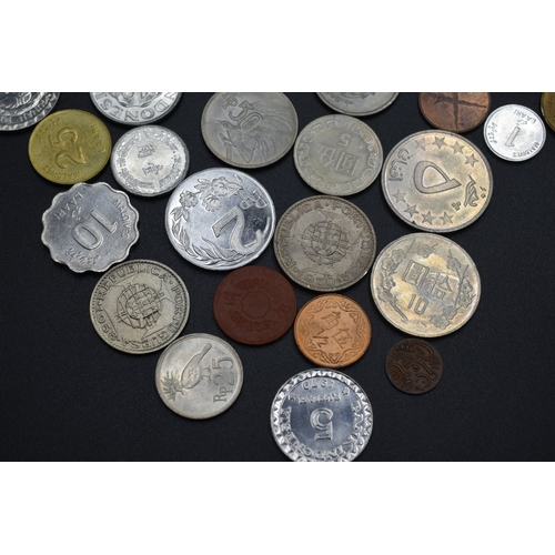 52 - Selection of Coinage from Malaysia, Afghanistan, Timor, Indonesia and More