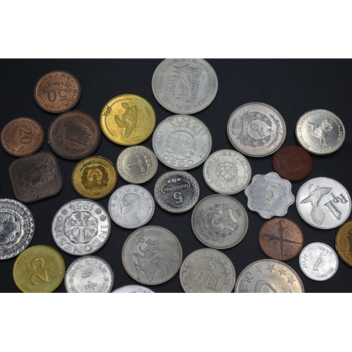 52 - Selection of Coinage from Malaysia, Afghanistan, Timor, Indonesia and More