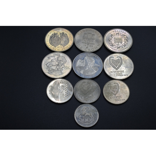 56 - Selection of Coins From Gibraltar and Cyprus