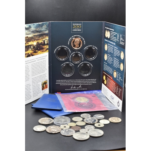 70 - Selection of Coins to include First Decimal Coins x2, Kennedy Space Centre Commemorative Souvenir an... 