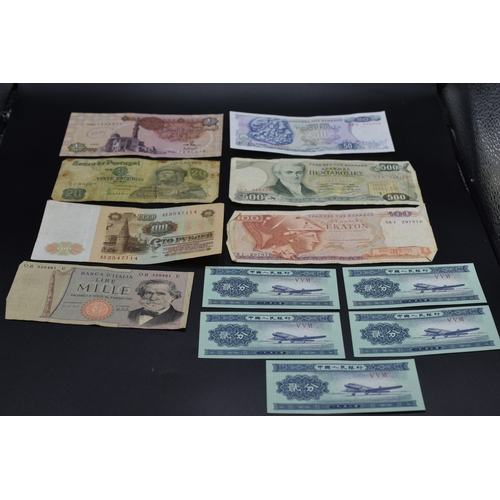 20 - Selection of 12 Foreign Bank Notes