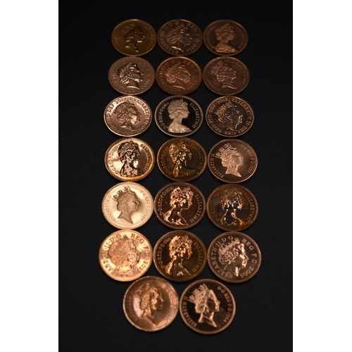 23 - Selection of Elizabeth II New Pennies