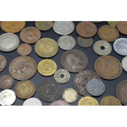 24 - Selection of Worldwide Coinage Approx 600g