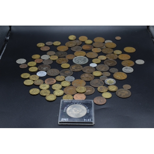 26 - Selection of Worldwide Coinage Approx 600g