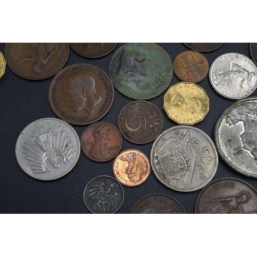 28 - Selection of Worldwide Coinage Approx 600g