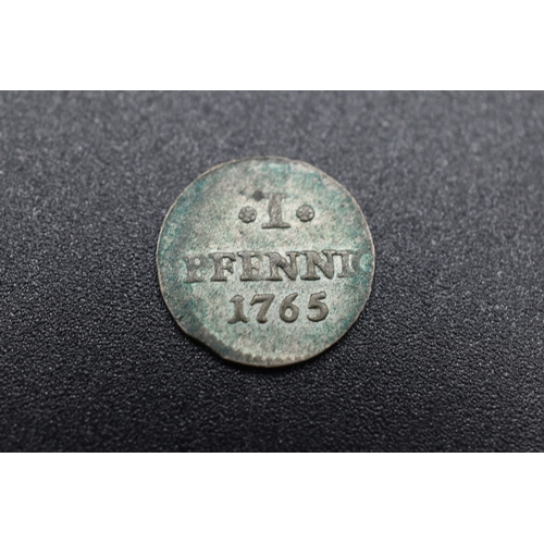 30 - 1 Pfennig - Frederick August III - 1765