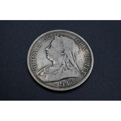 38 - Silver - ½ Crown - Victoria  - 1893