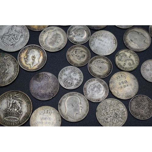 62 - Mixed Selection of Silver Coinage