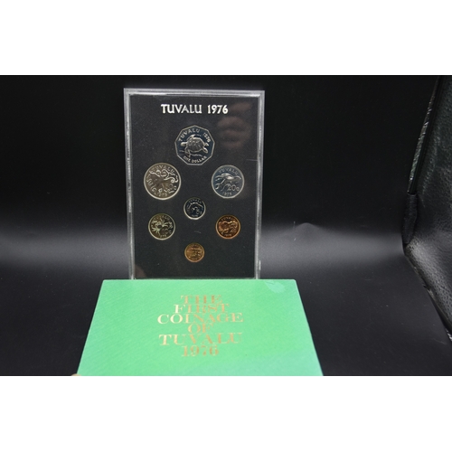 1 - Royal Mint First Coinage of Tuvalu Coin Set