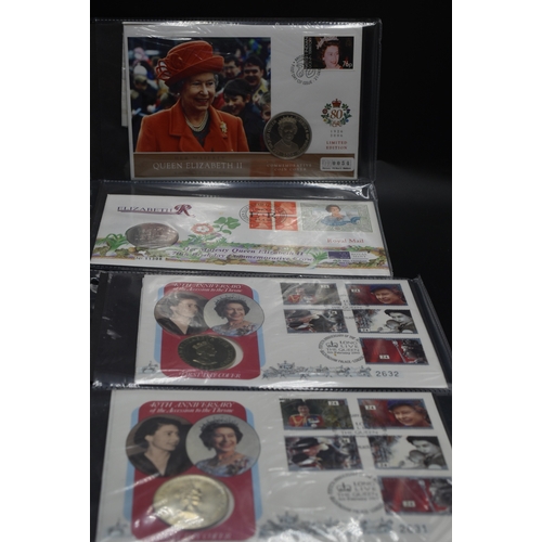 39 - A Selection of Commemorative First Day Covers to Include Elizabeth II 40th Anniversary of the Access... 