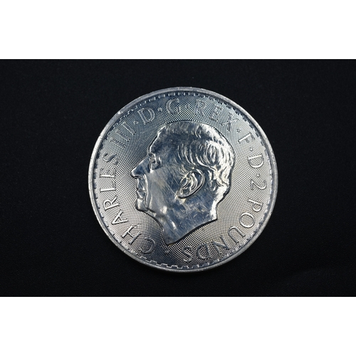 55 - Silver - 2 Pounds - Charles III - 2023