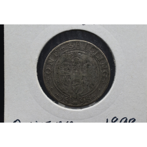 63 - Silver - Victoria - One Shilling - 1898