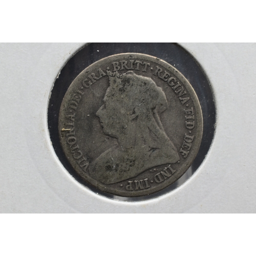 63 - Silver - Victoria - One Shilling - 1898