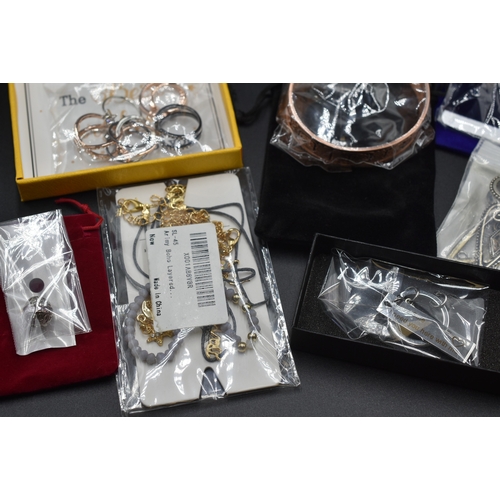 37 - Selection of Jewellery to Include Necklaces, Rings, Bracelets and More Complete with Presentation Bo... 