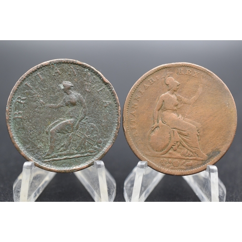 5 - Two Copper Pennies (1806 & 1826)