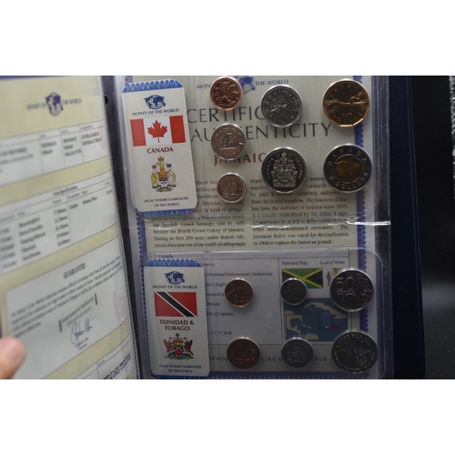 51 - The West Minster Collection - Money of The World. Binder Containing Official Circulating Coins From ... 