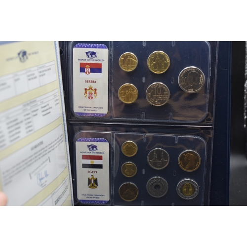 52 - The West Minster Collection - Money of The World. Binder Containing Official Circulating Coins From ... 