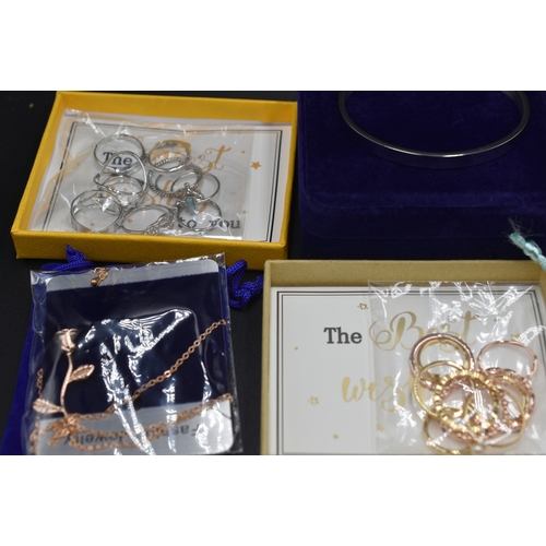 56 - Selection of Jewellery to Include Necklaces, Rings, Bracelets and More Complete with Presentation Bo... 