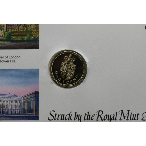 15 - Royal Mint First Day Of Issue 1988 UK Brilliant Uncirculated £1 Coin Cover