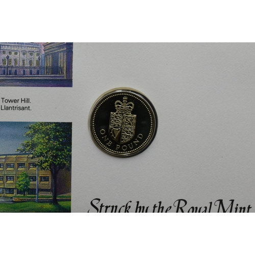 16 - Royal Mint First Day Of Issue 1988 UK Brilliant Uncirculated £1 Coin Cover