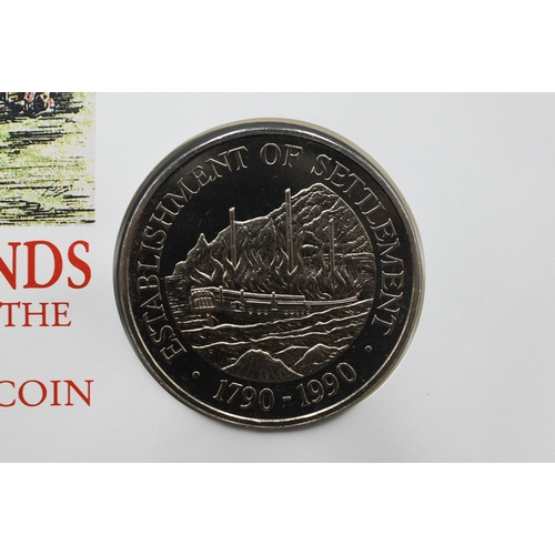 18 - Royal Mint First Day Cover - Pitcairn Islands 200th Anniversary of the First Settlement Commemorativ... 