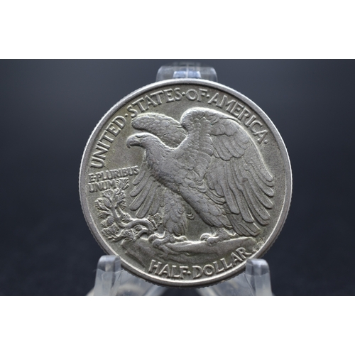 24 - USA - Silver - Half Dollar - 1943