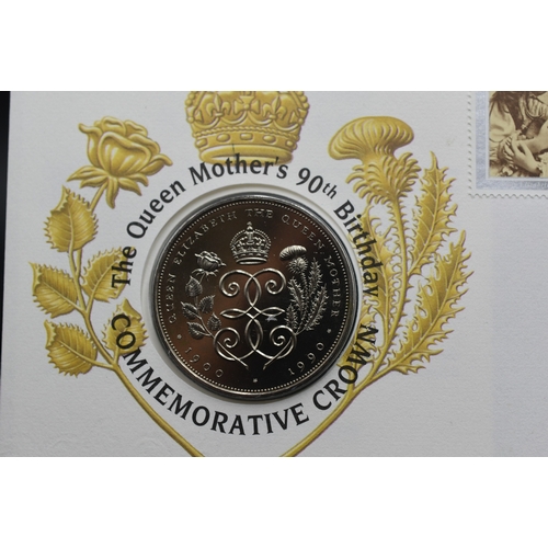 31 - The Royal Mint - Queen Mothers Commemorative Crown First Day Cover