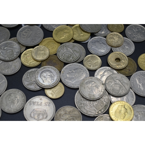 37 - Mixed Selection of Spanish Coinage