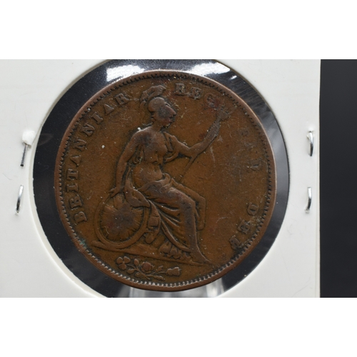 56 - Victoria - Penny(1854) & Half Penny x2 (1853) (1863)