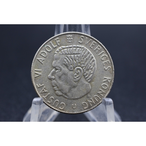 7 - Swedish 1963 Silver One Krona