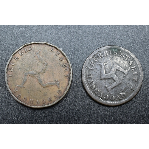 29 - Isle of Man - Half Pennies - 1811 & 1839