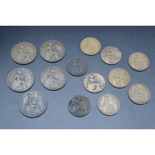 33 - Selection of George V Half Pennies and Pennies