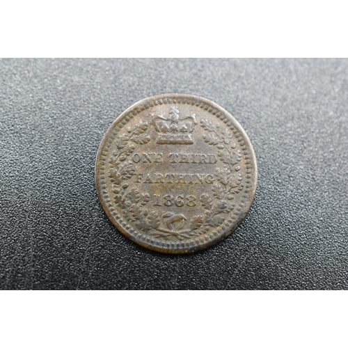 36 - Victoria - One Third of a Farthing - 1868