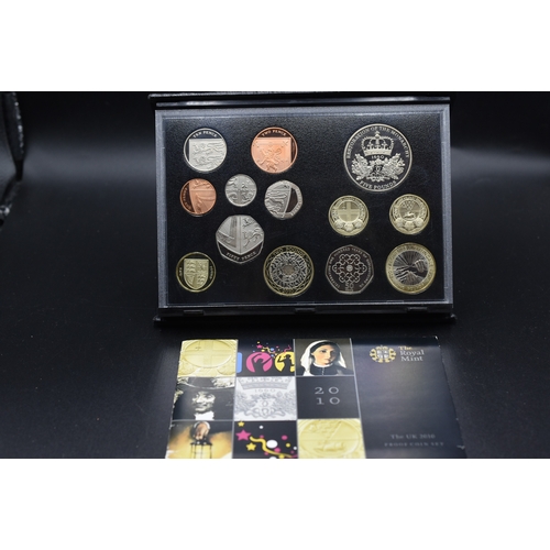 4 - Royal 2010 De-Luxe Proof Coin Set Complete with Booklet